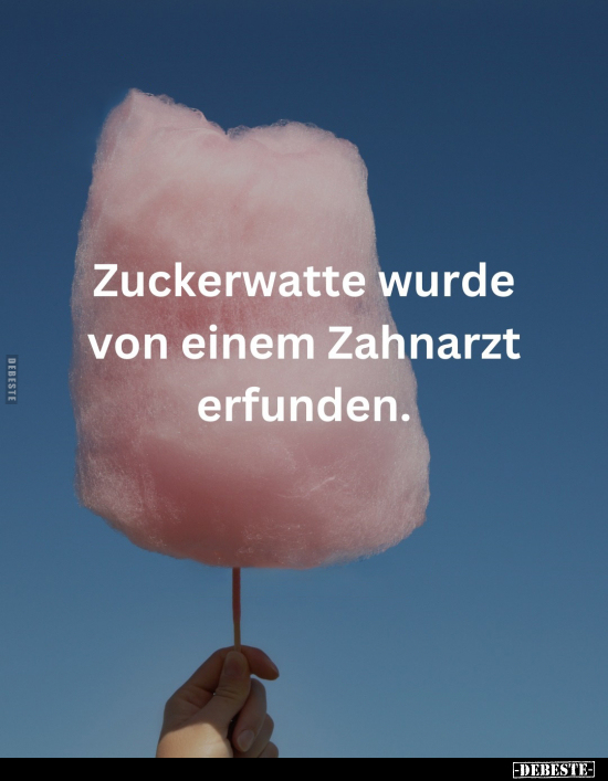 Zuckerwatte wurde von.. - Lustige Bilder | DEBESTE.de