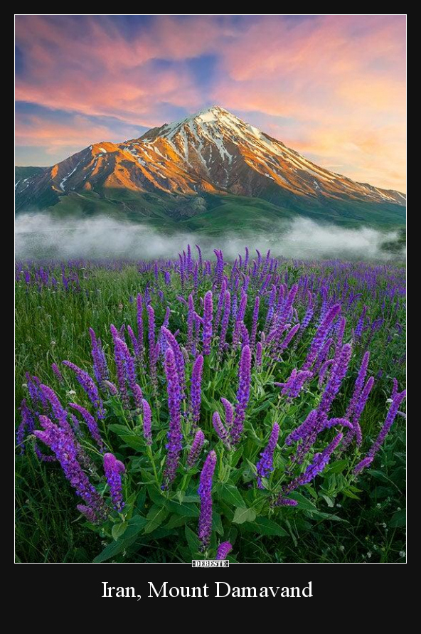 Iran, Mount Damavand..