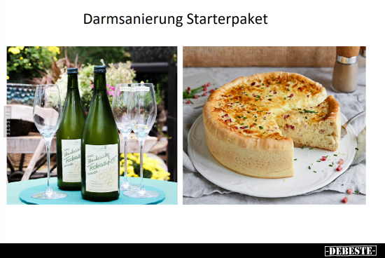 Darmsanierung Starterpaket.. - Lustige Bilder | DEBESTE.de