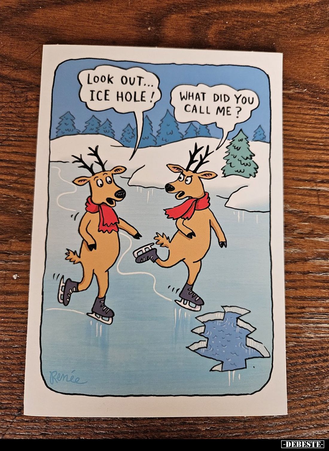 Look out... ice hole!!... - Lustige Bilder | DEBESTE.de