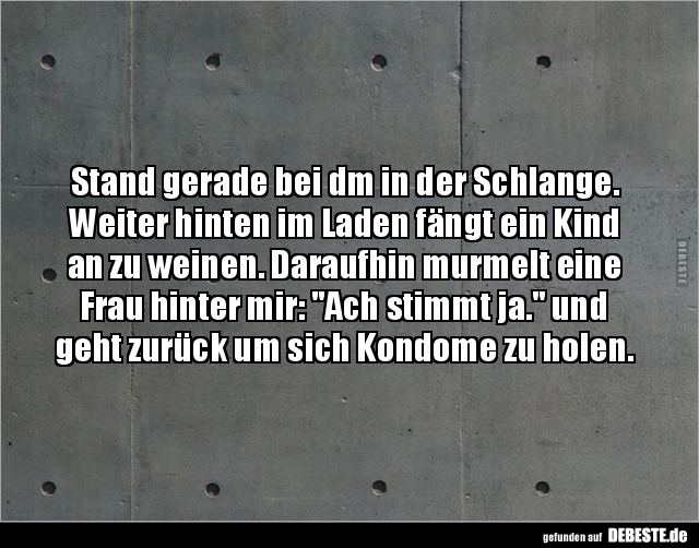 Stand gerade bei dm in der Schlange.. - Lustige Bilder | DEBESTE.de