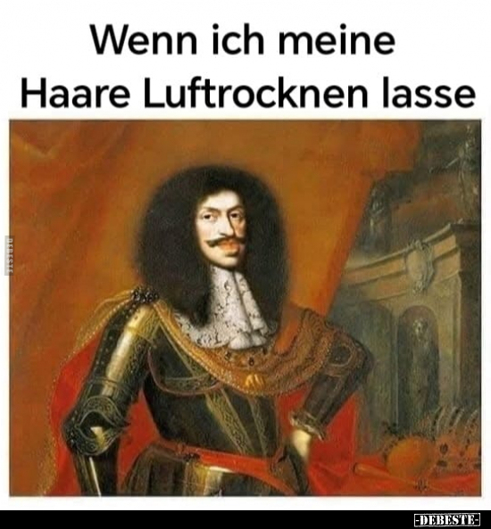 Wenn ich meine Haare Luftrocknen lasse.. - Lustige Bilder | DEBESTE.de