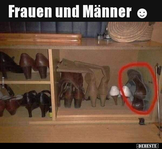 Frauen und Männer ☻.. - Lustige Bilder | DEBESTE.de