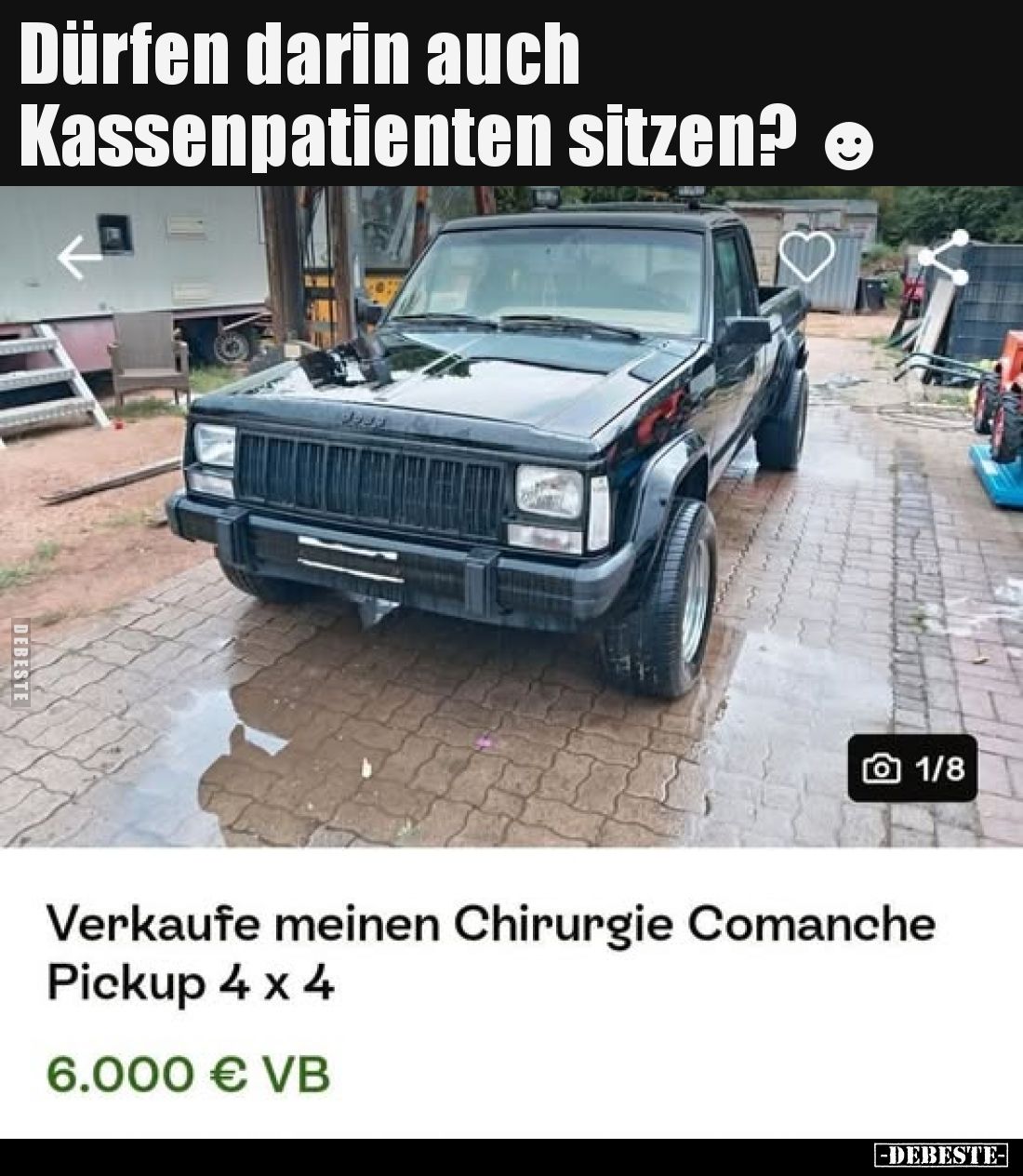 Dürfen darin auch Kassenpatienten sitzen?