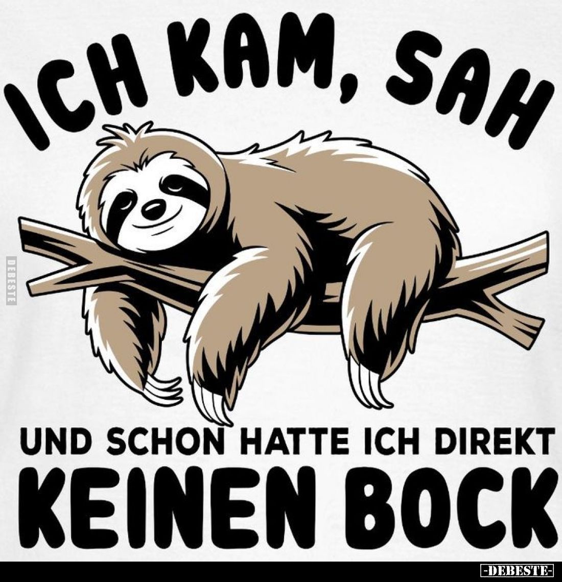 Ich kam, sah
und schon hatte ich direkt keinen Bock.
