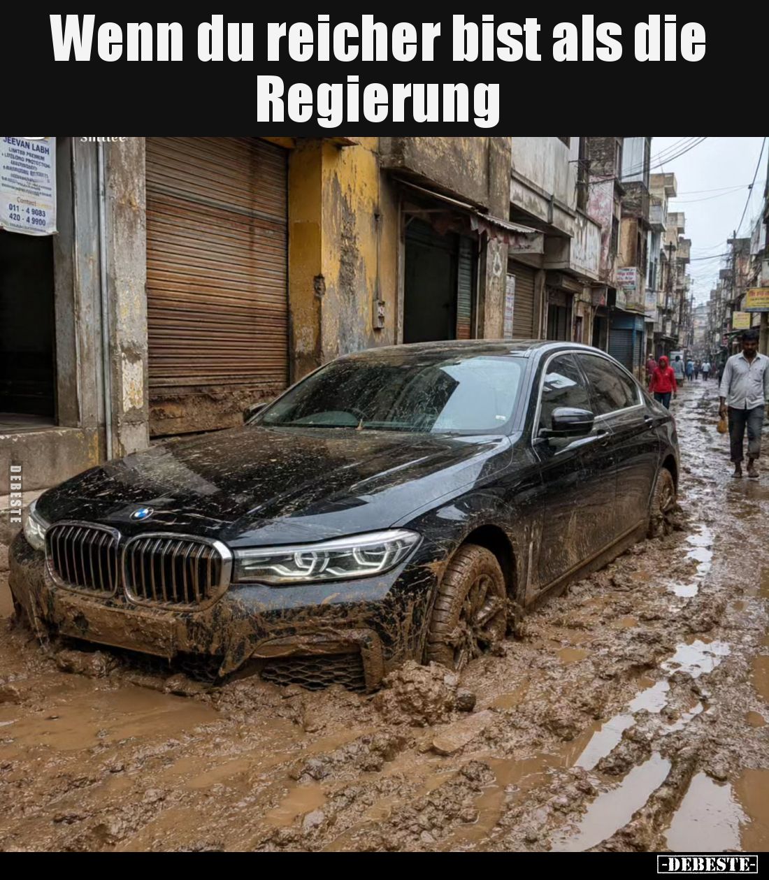 Wenn du reicher bist als die Regierung