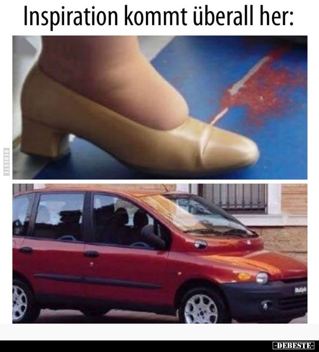 Inspiration kommt überall her: