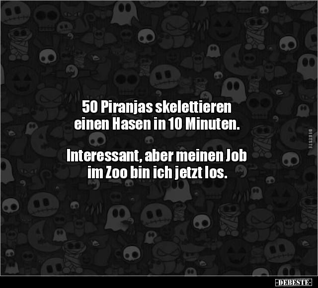 50 Piranjas skelettieren einen Hasen in 10 Minuten... - Lustige Bilder | DEBESTE.de