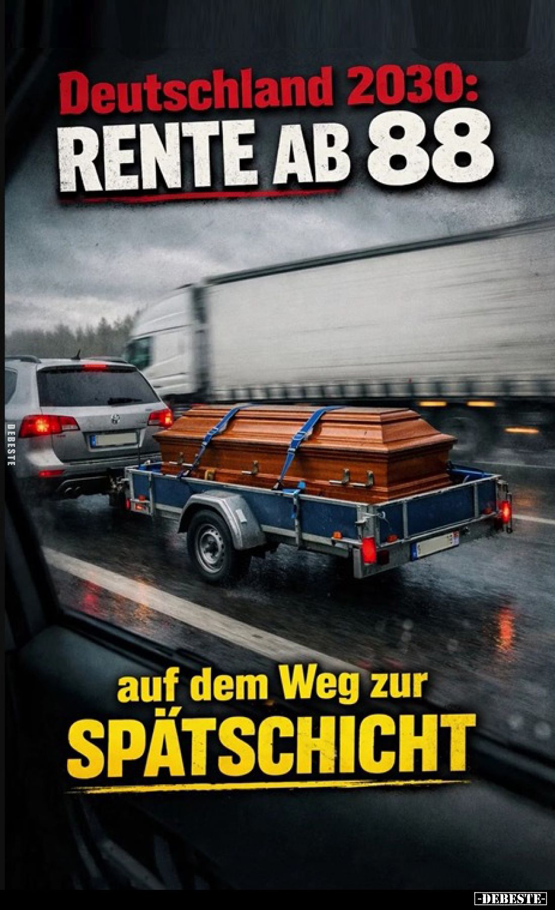 Deutschland 2030: Rente ab 88... - Lustige Bilder | DEBESTE.de