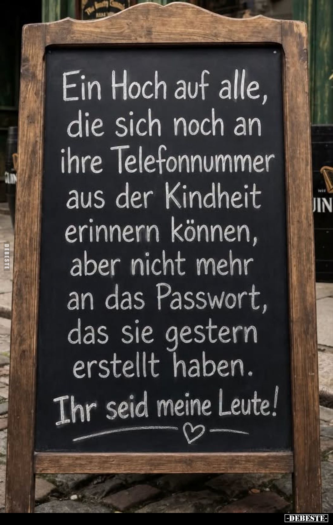 Ein Hoch auf alle, die sich noch an ihre Telefonnummer aus.. - Lustige Bilder | DEBESTE.de