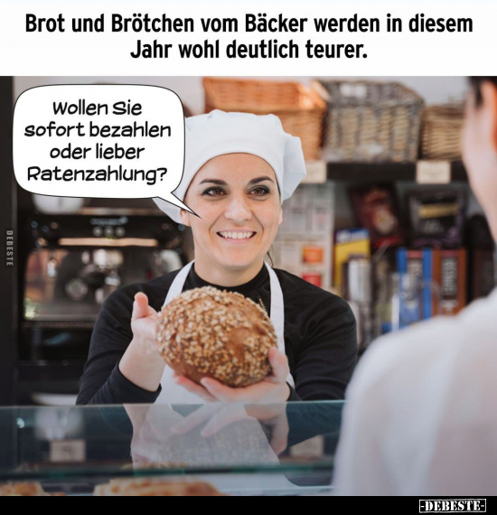 Brot und Brötchen vom Bäcker werden in diesem Jahr wohl deutlich teurer.