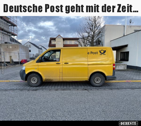 Deutsche Post geht mit der Zeit... - Lustige Bilder | DEBESTE.de