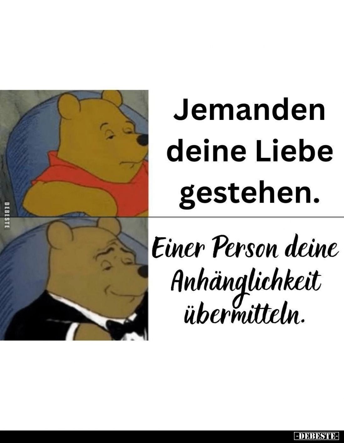 Jemanden deine Liebe gestehen. -
Einer Person deine Anhänglichkeit übermitteln.