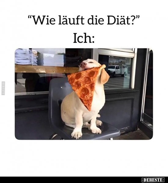 "Wie läuft die Diät?".. - Lustige Bilder | DEBESTE.de