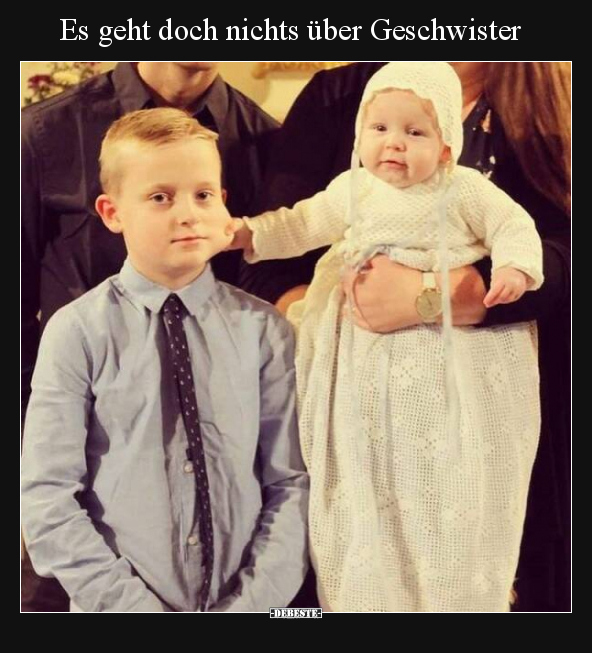 Es geht doch nichts über Geschwister.. - Lustige Bilder | DEBESTE.de