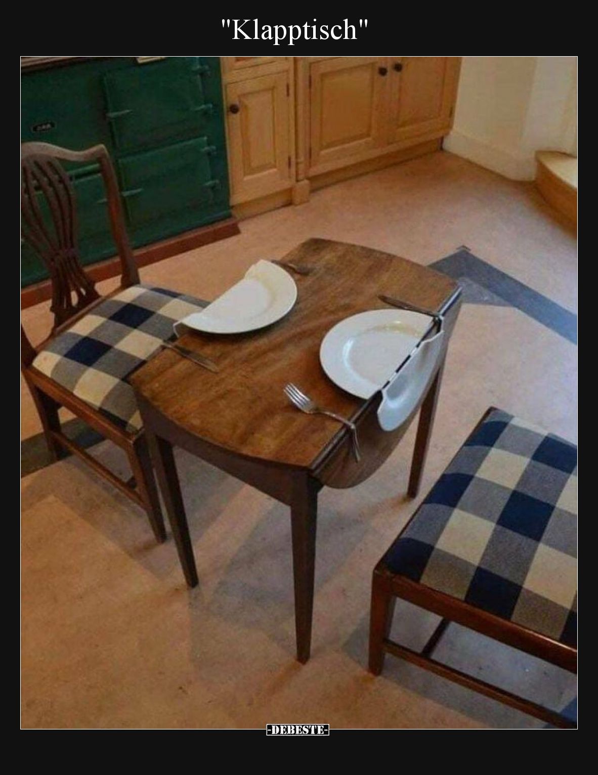 "Klapptisch"