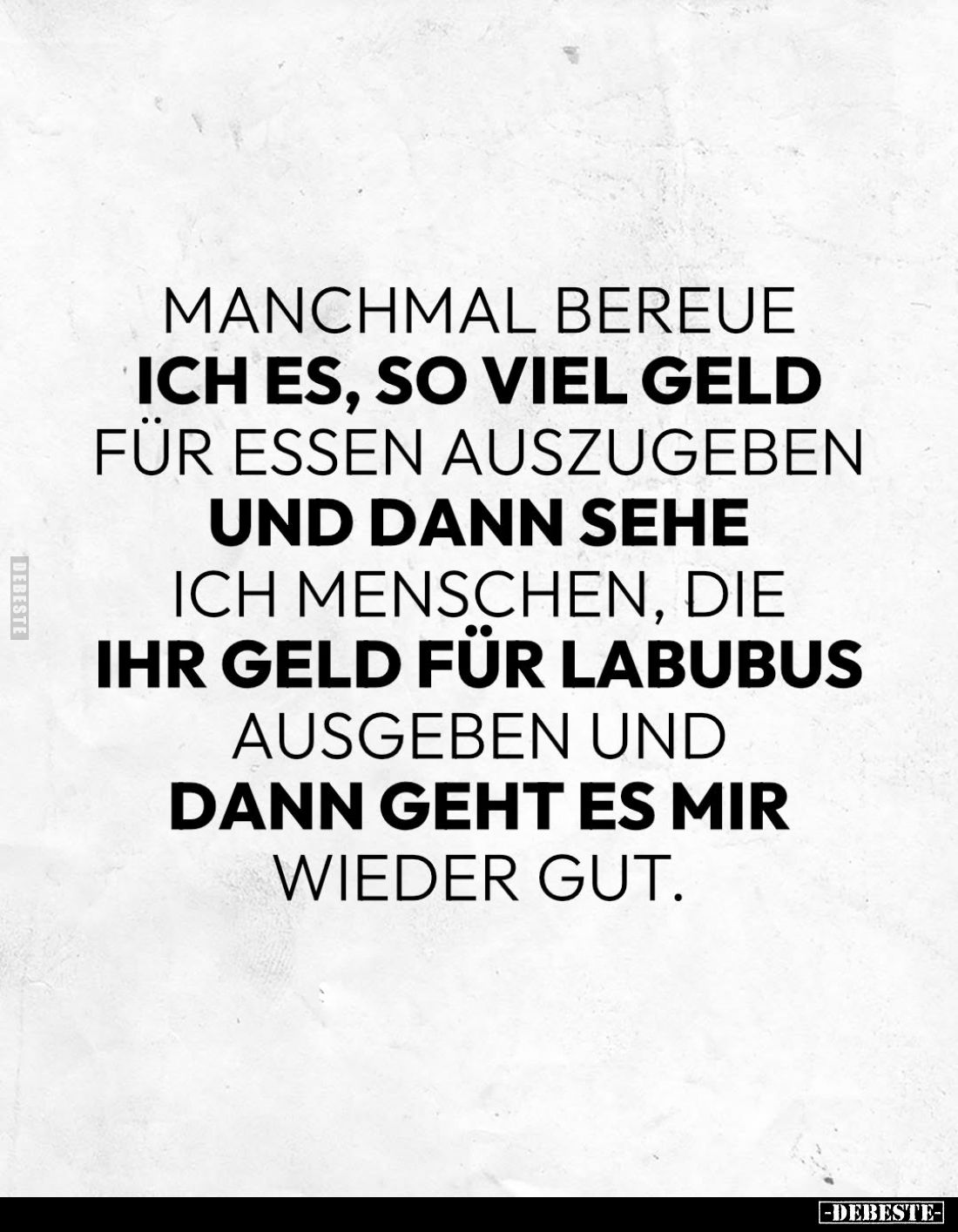 Manchmal bereue ich es, so viel Geld für Essen auszugeben und dann sehe ich Menschen, die ihr Geld für Labubus ausgeben und d...
