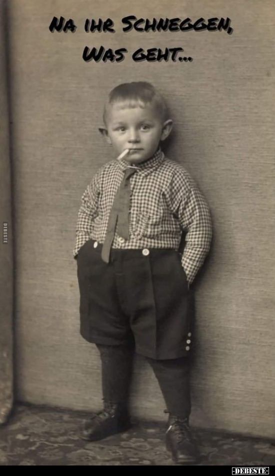 Na ihr schneggen, was geht...