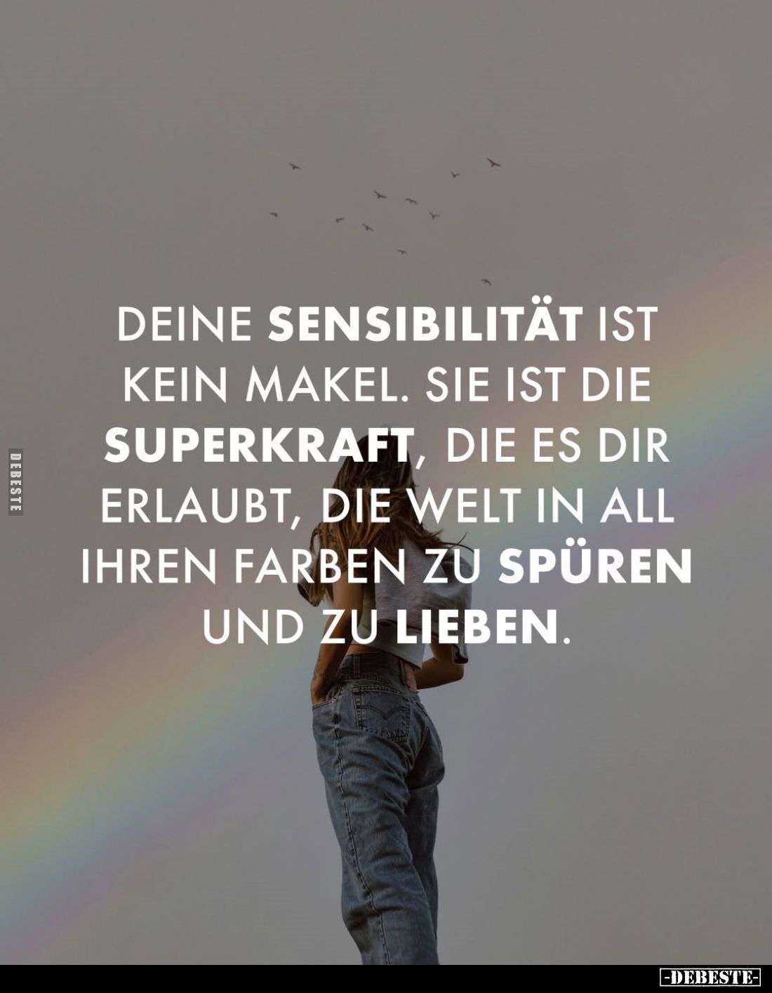 Deine Sensibilität ist kein Makel. Sie ist die Superkraft, die es dir erlaubt, die Welt in all ihren Farben zu spüren und zu ...