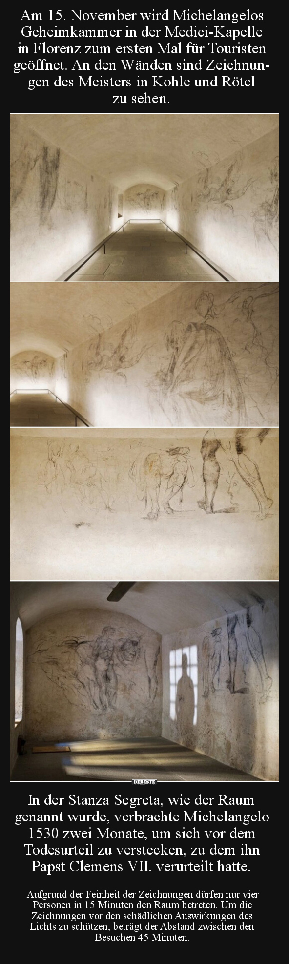 Am 15. November wird Michelangelos Geheimkammer in der.. - Lustige Bilder | DEBESTE.de