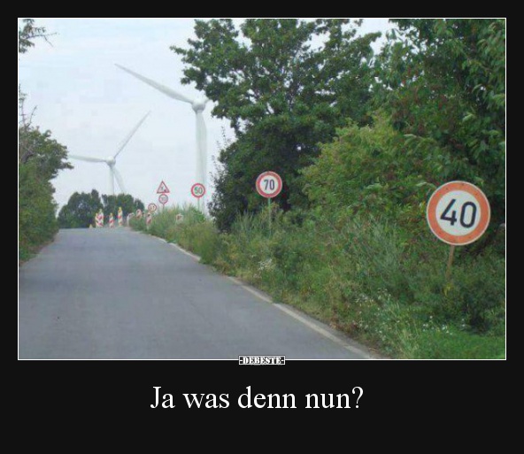 Ja was denn nun?