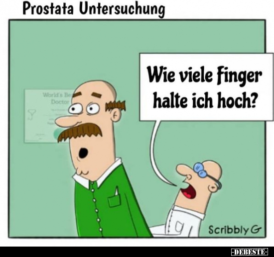 Prostata Untersuchung.. - Lustige Bilder | DEBESTE.de