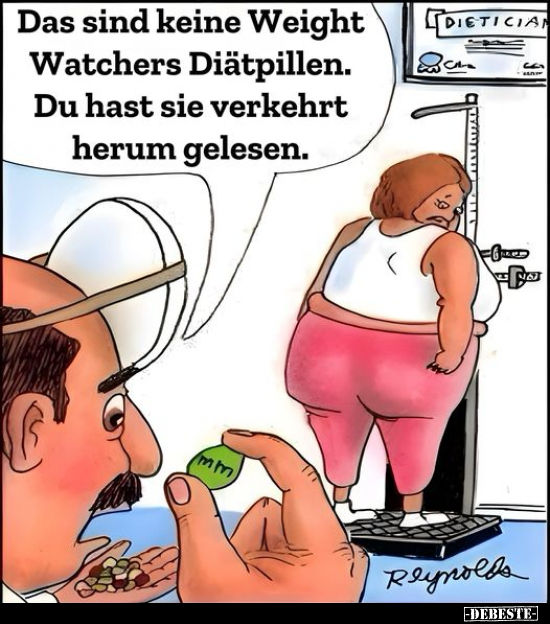 Das sind keine Weight Watchers Diätpillen.. - Lustige Bilder | DEBESTE.de