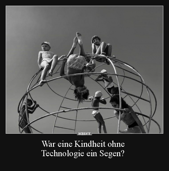 War eine Kindheit ohne Technologie ein Segen?.. - Lustige Bilder | DEBESTE.de