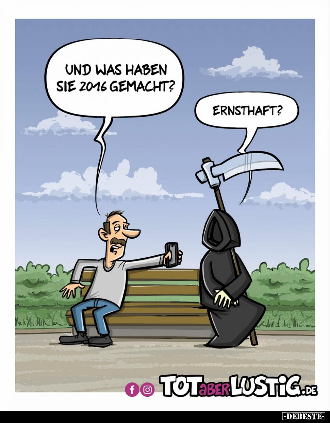 Und was haben sie 2016 gemacht? -
Ernsthaft?