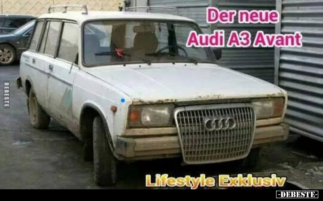 Der neue Audi A3 Avant:
Lifestyle Exklusiv.