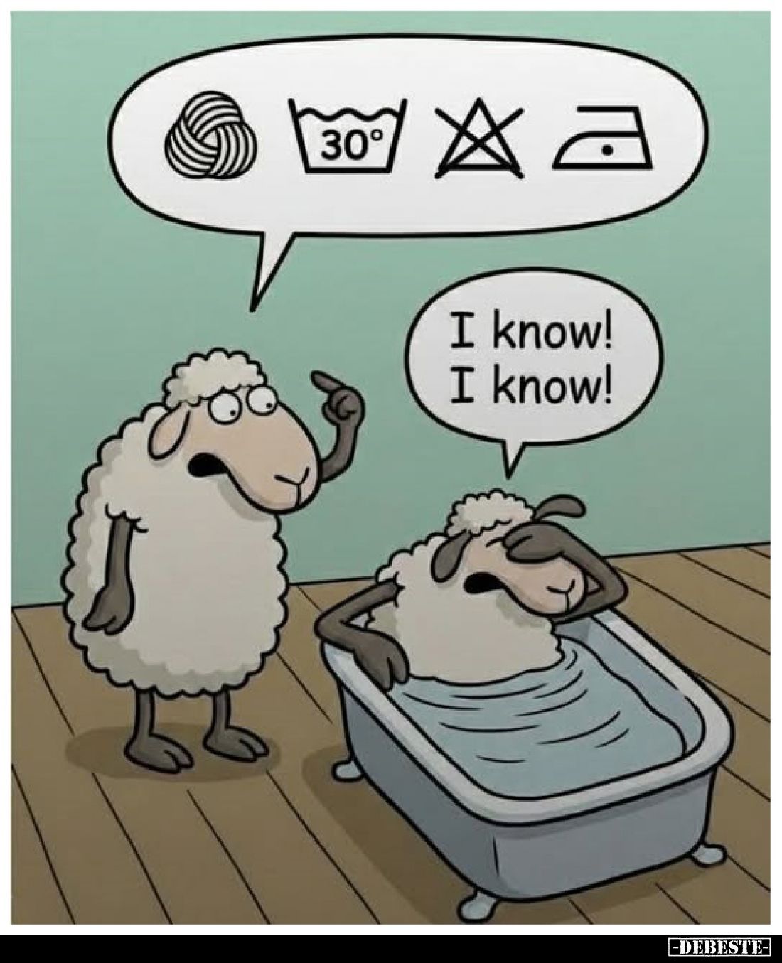 I know!
I know!