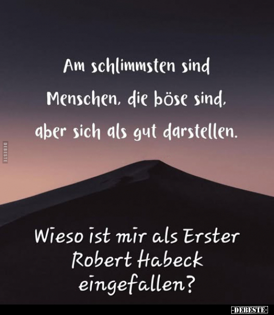 Menschen, Böse, Robert