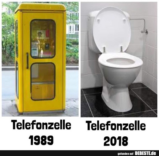 Telefonzelle 1989/2018