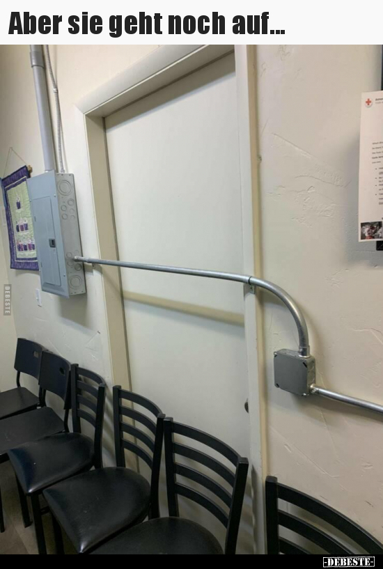 Aber sie geht noch auf...