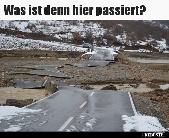 Was ist denn hier passiert?.. - Lustige Bilder | DEBESTE.de