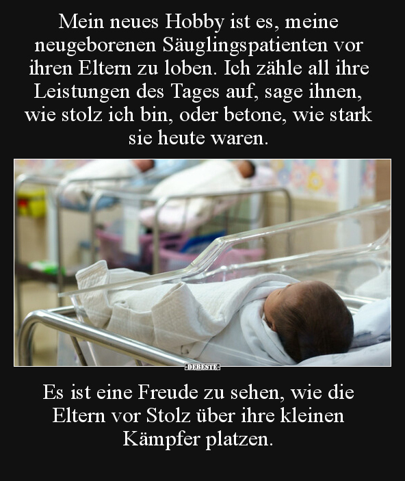 Mein neues Hobby ist es, meine neugeborenen.. - Lustige Bilder | DEBESTE.de