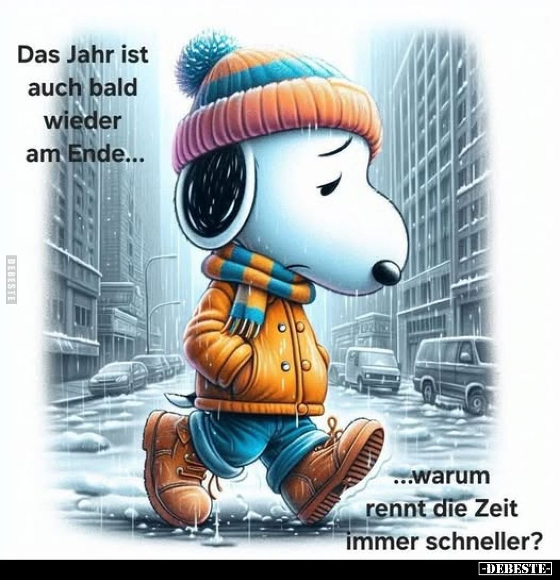 Das Jahr ist auch bald wieder am Ende... ...warum rennt die Zeit immer schneller?