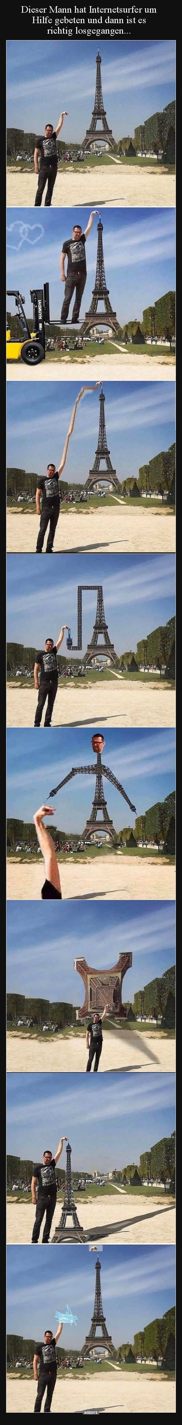 Dieser Mann hat Internetsurfer um Hilfe gebeten und dann..