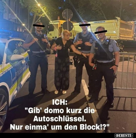 Ich: "Gib' domo kurz die Autoschlüssel..." - Lustige Bilder | DEBESTE.de