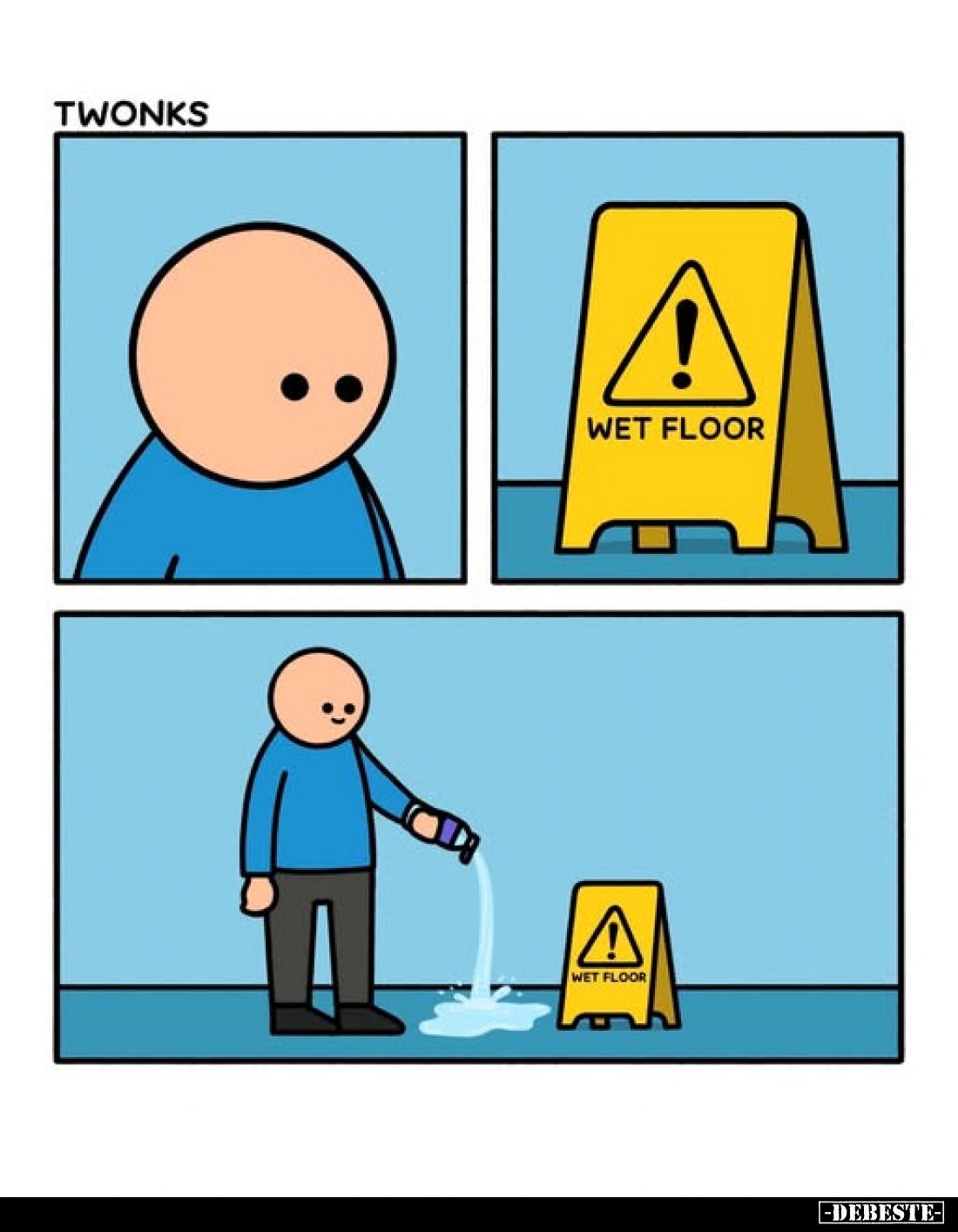 Wet floor