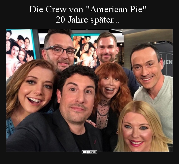 Die Crew von "American Pie" 20 Jahre später... - Lustige Bilder | DEBESTE.de