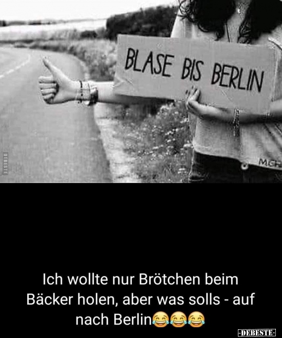 Ich wollte nur Brötchen beim Bäcker holen, aber was..