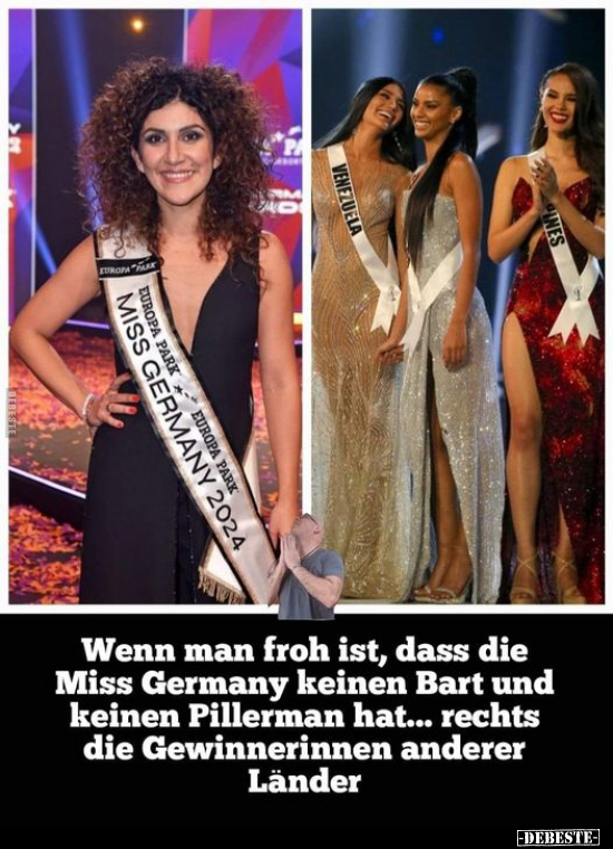 Wenn man froh ist, dass die Miss Germany... - Lustige Bilder | DEBESTE.de