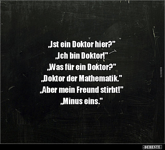 "Ist ein Doktor hier?".. - Lustige Bilder | DEBESTE.de