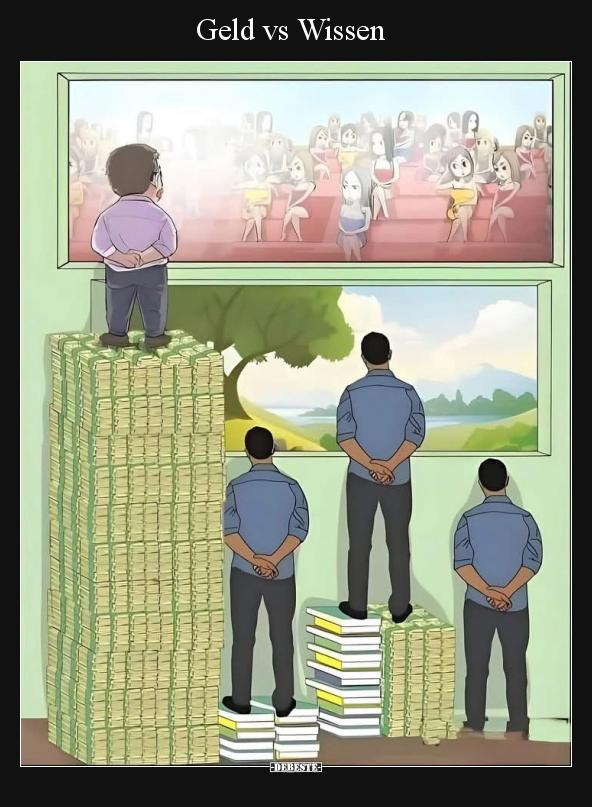 Geld vs Wissen