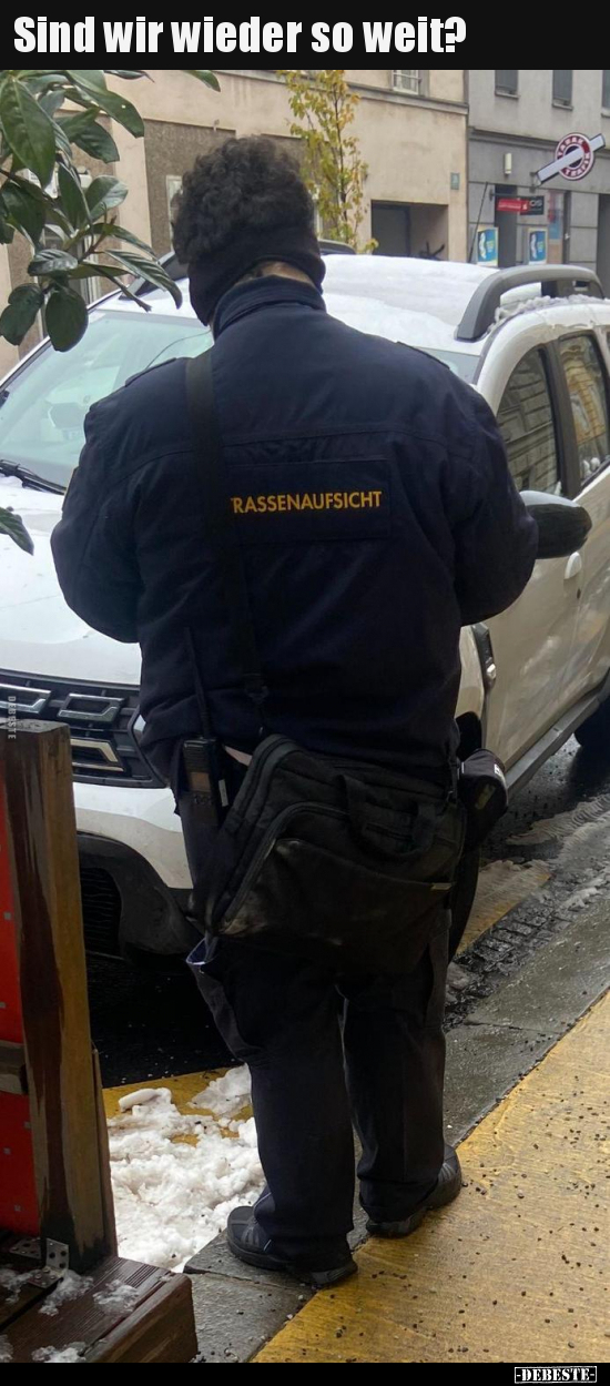 Sind wir wieder so weit?..