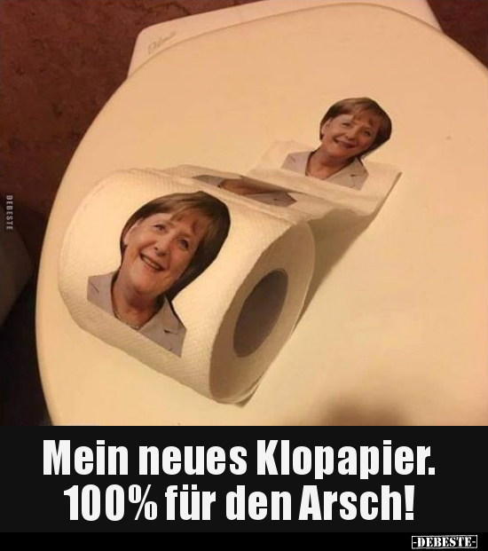 Mein neues Klopapier. 100% für den Arsch!.. - Lustige Bilder | DEBESTE.de