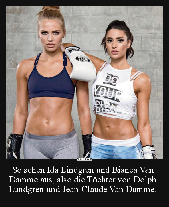 So sehen Ida Lindgren und Bianca Van Damme aus, also die.. - Lustige Bilder | DEBESTE.de