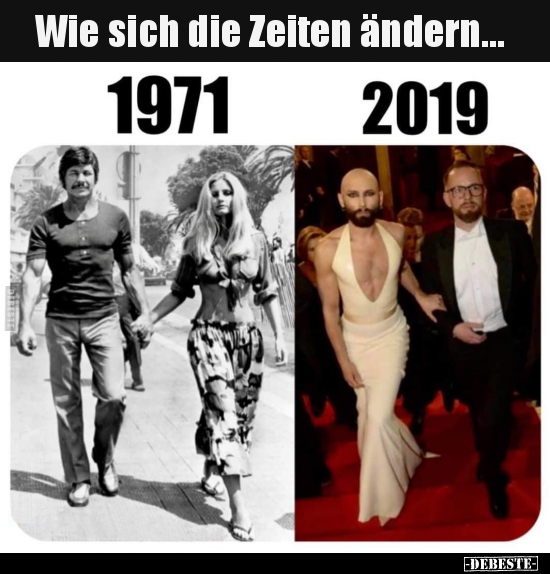 Wie sich die Zeiten ändern...