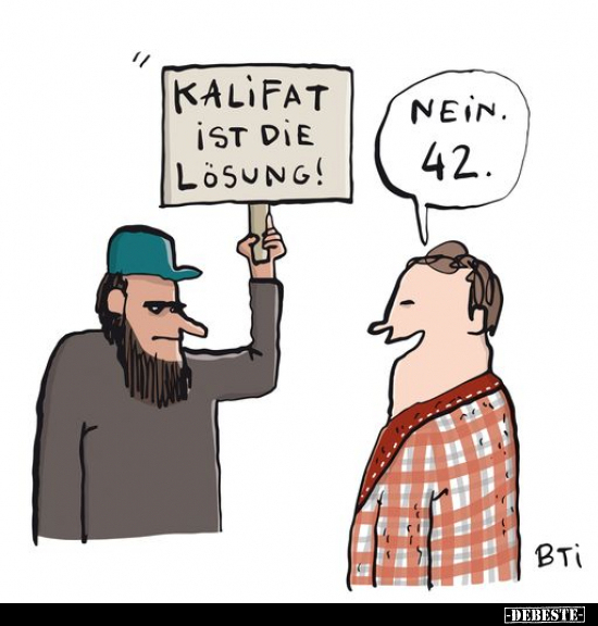 Kalifat ist die Lösung!.. - Lustige Bilder | DEBESTE.de